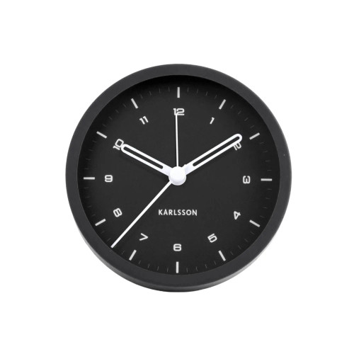 Tinge Alarm Clock Black by Karlsson