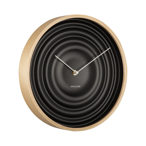 Scandi Ribble Clock Black by Karlsson