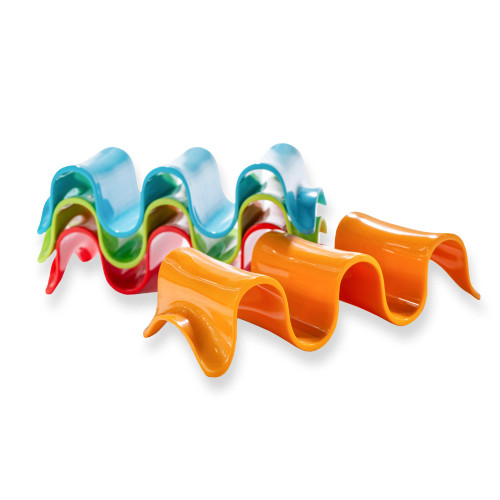Vibrant Colours Taco Holders by Prepara (4 Pack)