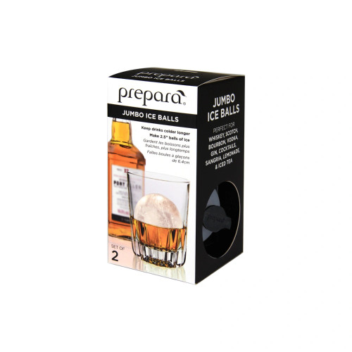 Jumbo Ice Ball Maker by Prepara (2 Pack)
