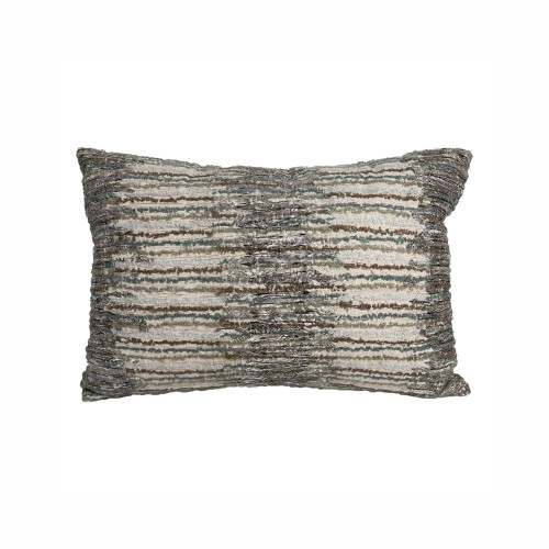 Movements In Blue Cushion 35 x 50cm by Linens and More