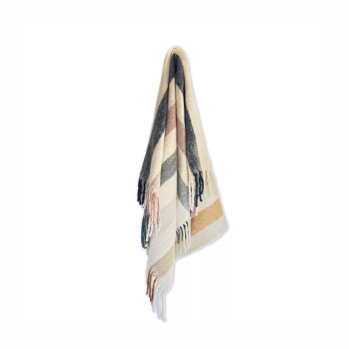Bliss Wool Mohair Blend Smokey Pastels by Linens and More