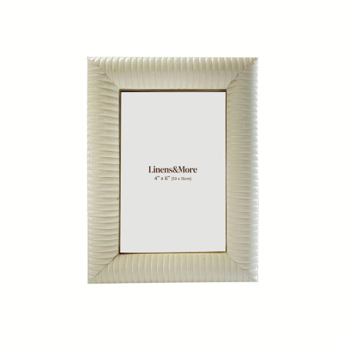 Ribbed Detail Frame 4 × 6? by Linens and More