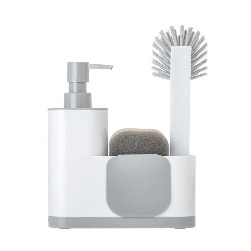 Rengo Monobloc White 4pc Sink Caddy Set