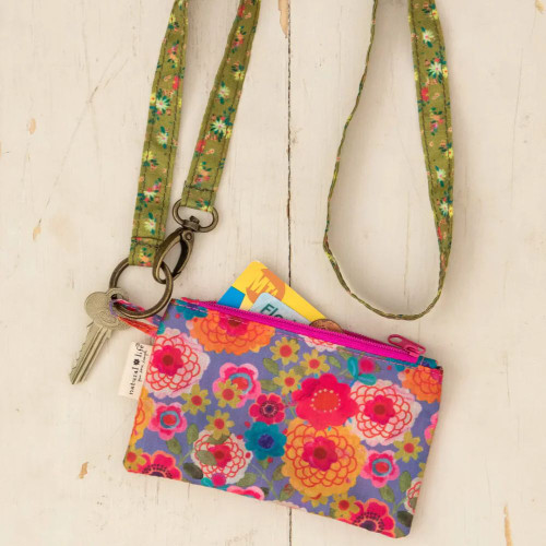Zip Pouch Lanyard by Natural Life