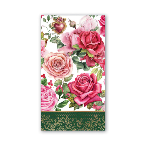 Royal Rose Paper Napkins - Luncheon Napkin