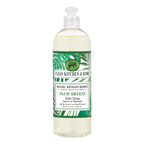 Palm Breeze Dish Soap by Michel Design Works