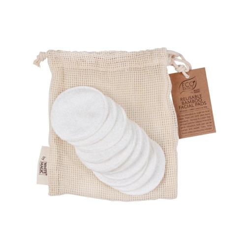 Eco Basics Reusable Bamboo Facial Pads by White Magic