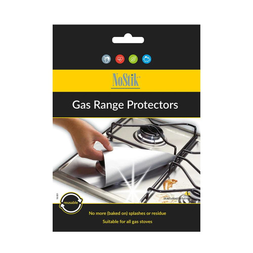 Gas Range Protector Set of 4 by Nostik