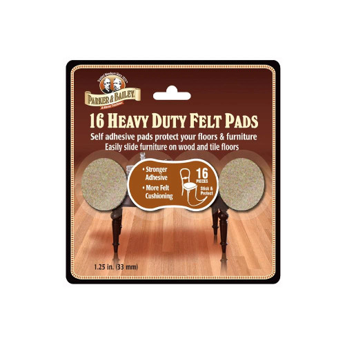 Felt 16 pc 1.25 Inch (30mm) Oatmeal by Parker & Bailey