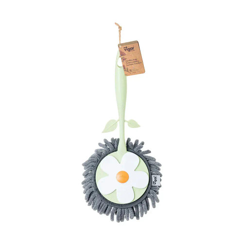 Florganic Round Microfibre Duster by Vigar