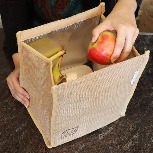 Eco Basics Lunch Bag by White Magic