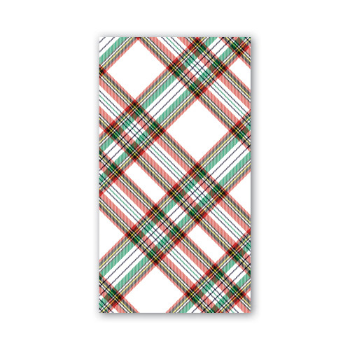 Vintage Plaid Paper Napkins by Michel Design Works