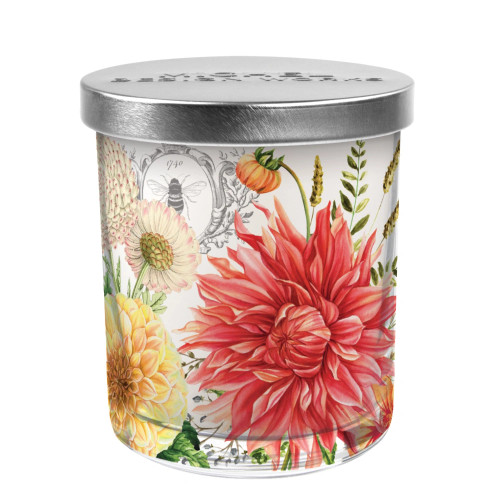 Dahlias Jar Candle by Michel Design Works