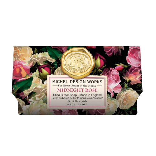 Midnight Rose Large Soap Bar by Michel Design Works