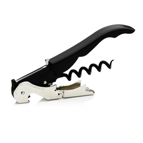 Black Slider Pocket Corkscrew by Pulltaps
