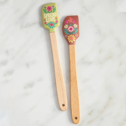 Mini Spatula Set of 2 - Spread Love by Natural Life