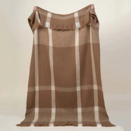 Mayfield Throw Cinnamon by Weave - 130 x 200cm