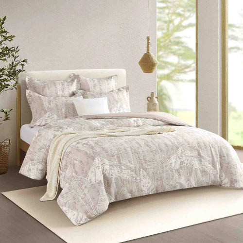 Panache Jacquard Wood Duvet Cover Set and Euro by Renee Taylor
