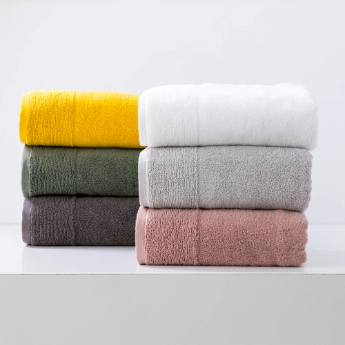 Aireys 650 GSM Zero Twist Towels Set by Renee Taylor - 5 Piece Set