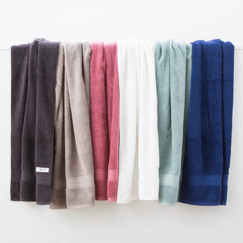 Brentwood 650 GSM Low Twist Bath Sheet by Renee Taylor - 2 Pack
