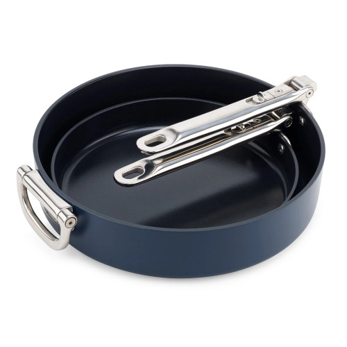 Space 2 Piece Non-Stick Induction Frying Pan Set by Joseph Joseph