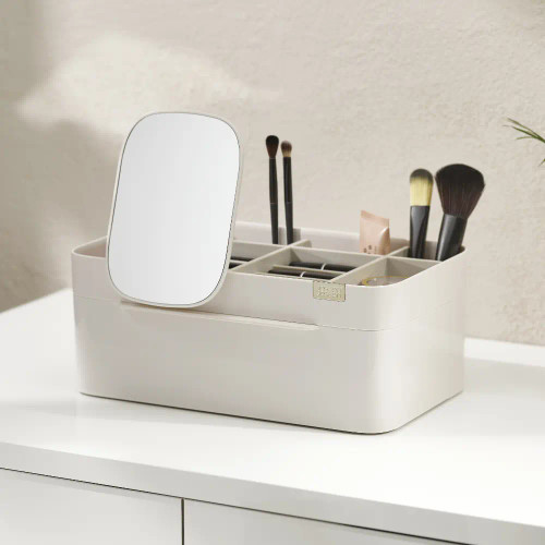 Viva Large Cosmetic Organiser with Removable Mirror Shell by Joseph Joseph