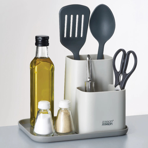 Worktop Organiser Grey by Joseph Joseph