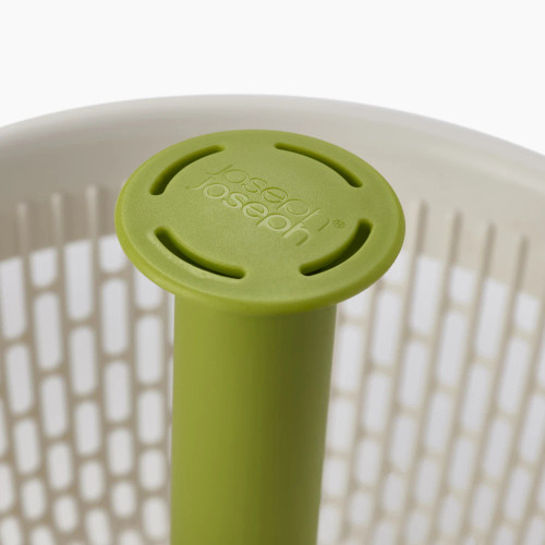Spindola Spinning Colander White by Joseph Joseph