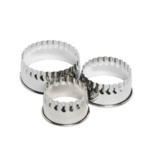 Scone & Cookie Cutters Set of 3 by Wiltshire