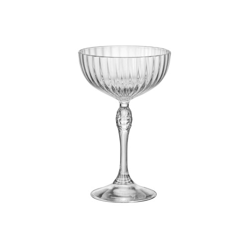 America 20's Coupe Gocktail Glasses 220ml (4 Pk) by Bormioli Rocco