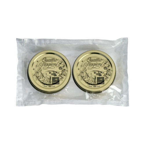 Quattro Stagioni Lids 86mm (2 Pk) by Bormioli Rocco
