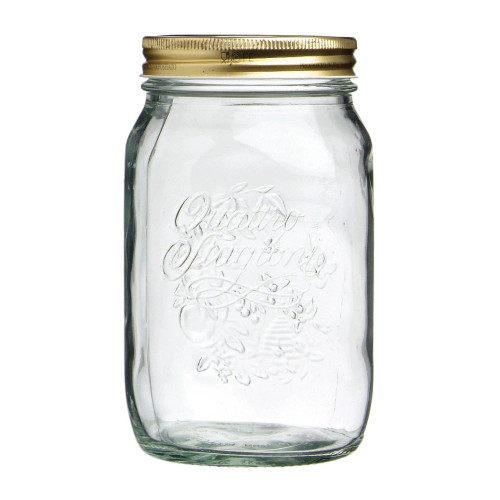 Quattro Stagioni Jar 1L (12 Pk) by Bormioli Rocco