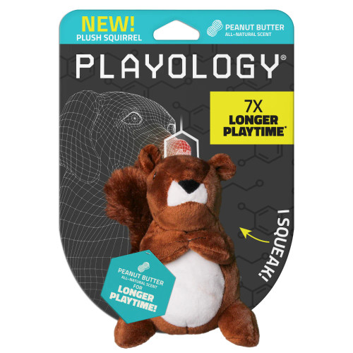 Plushies Squirrel Peanut Butter Small by Playology