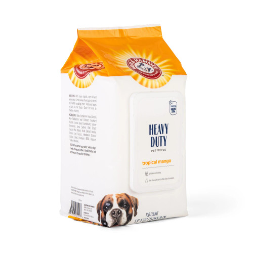 HD Multi-Purpose Pet Wipes Mango (100 Pk) Arm & Hammer