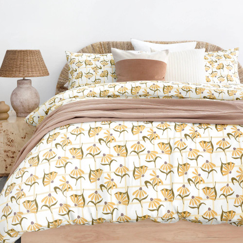 Arlo Flannelette Duvet Cover Set by Bambury