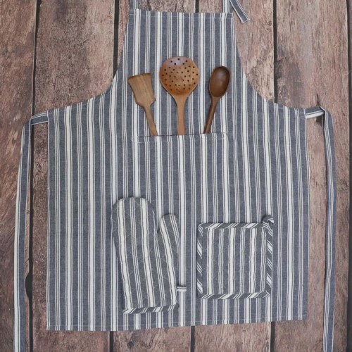 Maison Stripes Kitchen Accessories - Blue