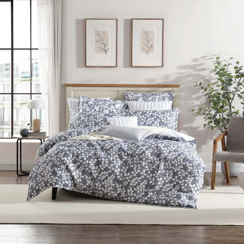 Wynter Navy Duvet Cover Set by Private Collection