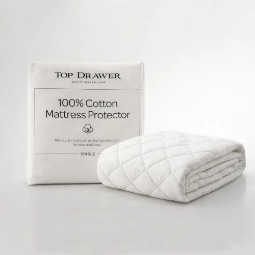 100% Cotton Mattress Protector By Top Drawer