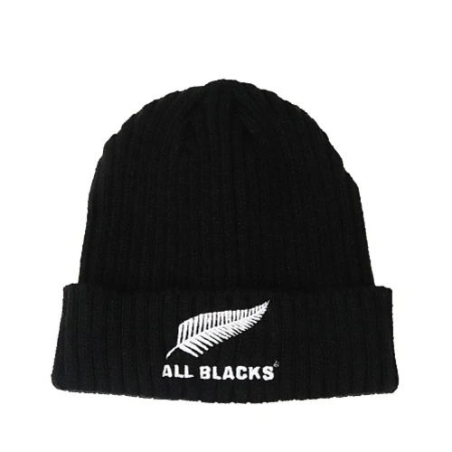 All Blacks Adult Ribbed Beanie