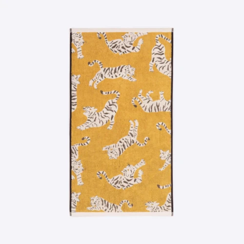 Tigers Towel by Anorak - Bath Towel