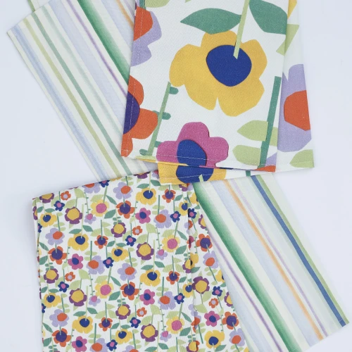 Sunshine Tea Towel By MM Linen (Set of 3)