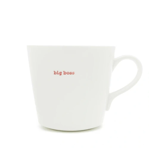 XL Bucket Mug - Big Boss By Keith Brymer Jones