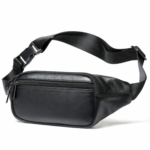 Rowan Black  Waist Bag by Nikau Design