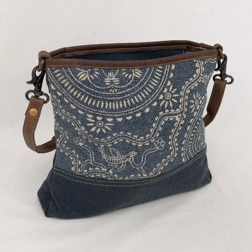 Zara Canvas Crossbody Bag Bag by Backyard
