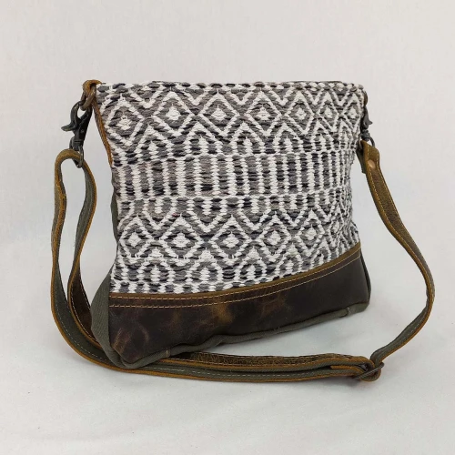 Brenda Canvas Crossbody Bag Bag by Backyard