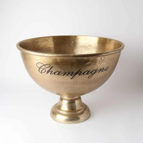 Aluminium XL Champagne Bowl by Le Forge