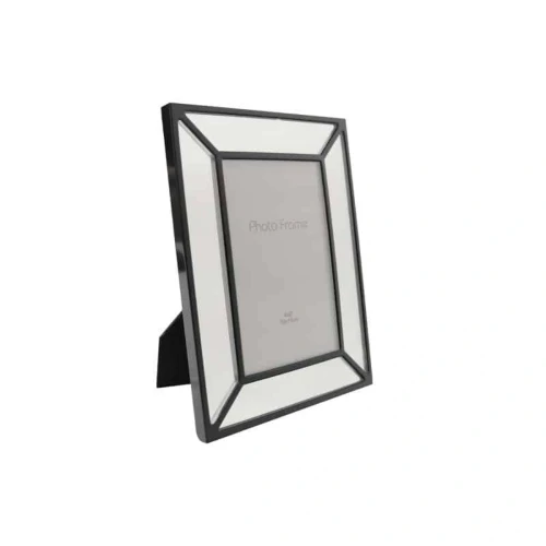 Black Picture Frame with Mirror #105 by Le Forge