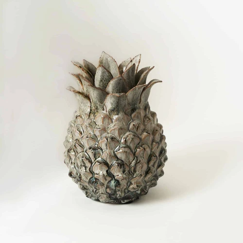 Ceramic Champagne Pineapple by Le Forge - 27cm