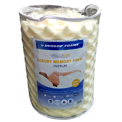 Luxury Memory Foam Overlay by Dunlop Foams